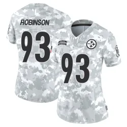 Mark Robinson Pittsburgh Steelers Limited Women's 2024 Salute to Service Jersey (Arctic Camo)
