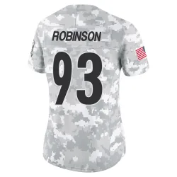 Mark Robinson Pittsburgh Steelers Limited Women's 2024 Salute to Service Jersey (Arctic Camo)