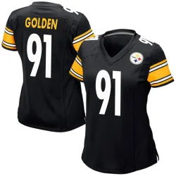 Markus Golden Pittsburgh Steelers Game Women's Team Color Jersey (Black)