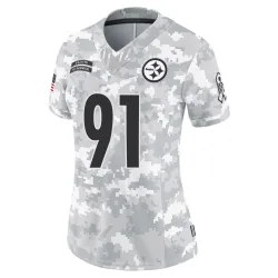Markus Golden Pittsburgh Steelers Limited Women's 2024 Salute to Service Jersey (Arctic Camo)