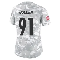 Markus Golden Pittsburgh Steelers Limited Women's 2024 Salute to Service Jersey (Arctic Camo)