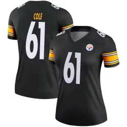 Mason Cole Pittsburgh Steelers Legend Women's Jersey (Black)