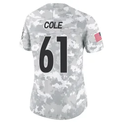 Mason Cole Pittsburgh Steelers Limited Women's 2024 Salute to Service Jersey (Arctic Camo)