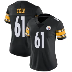 Mason Cole Pittsburgh Steelers Limited Women's Team Color Vapor Untouchable Jersey (Black)
