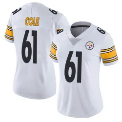 Mason Cole Pittsburgh Steelers Limited Women's Vapor Untouchable Jersey (White)