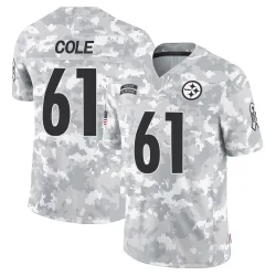 Mason Cole Pittsburgh Steelers Limited Youth 2024 Salute to Service Jersey (Arctic Camo)