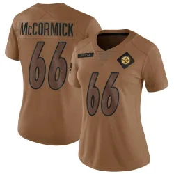 Mason McCormick Pittsburgh Steelers Limited Women's 2023 Salute To Service Jersey (Brown)