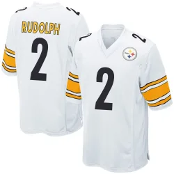 Mason Rudolph Pittsburgh Steelers Game Youth Jersey (White)