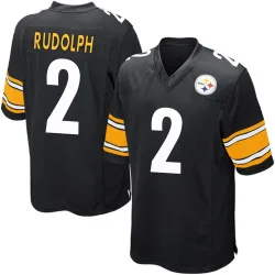Mason Rudolph Pittsburgh Steelers Game Youth Team Color Jersey (Black)