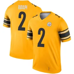 Mason Rudolph Pittsburgh Steelers Legend Youth Inverted Jersey (Gold)