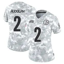 Mason Rudolph Pittsburgh Steelers Limited Women's 2024 Salute to Service Jersey (Arctic Camo)