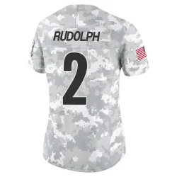 Mason Rudolph Pittsburgh Steelers Limited Women's 2024 Salute to Service Jersey (Arctic Camo)