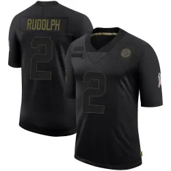 Mason Rudolph Pittsburgh Steelers Limited Youth 2020 Salute To Service Jersey (Black)