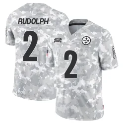Mason Rudolph Pittsburgh Steelers Limited Youth 2024 Salute to Service Jersey (Arctic Camo)