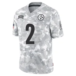 Mason Rudolph Pittsburgh Steelers Limited Youth 2024 Salute to Service Jersey (Arctic Camo)