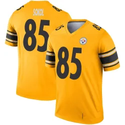 Matt Sokol Pittsburgh Steelers Legend Youth Inverted Jersey (Gold)
