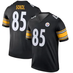 Matt Sokol Pittsburgh Steelers Legend Youth Jersey (Black)