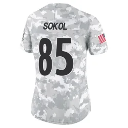 Matt Sokol Pittsburgh Steelers Limited Women's 2024 Salute to Service Jersey (Arctic Camo)