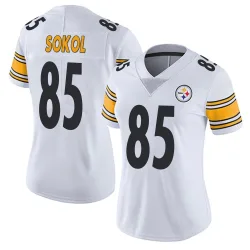 Matt Sokol Pittsburgh Steelers Limited Women's Vapor Untouchable Jersey (White)
