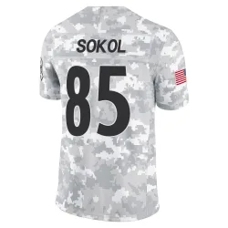 Matt Sokol Pittsburgh Steelers Limited Youth 2024 Salute to Service Jersey (Arctic Camo)