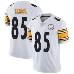 Matt Sokol Pittsburgh Steelers Limited Youth Vapor Untouchable Jersey (White)