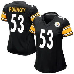 Maurkice Pouncey Pittsburgh Steelers Game Women's Team Color Jersey (Black)
