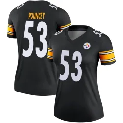 Maurkice Pouncey Pittsburgh Steelers Legend Women's Jersey (Black)