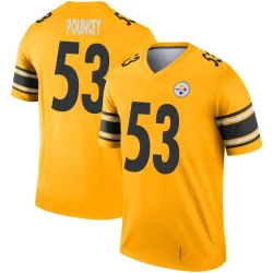 Maurkice Pouncey Pittsburgh Steelers Legend Youth Inverted Jersey (Gold)
