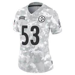 Maurkice Pouncey Pittsburgh Steelers Limited Women's 2024 Salute to Service Jersey (Arctic Camo)