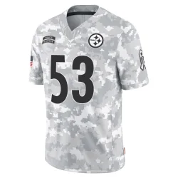 Maurkice Pouncey Pittsburgh Steelers Limited Youth 2024 Salute to Service Jersey (Arctic Camo)