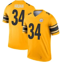 Max Hurleman Pittsburgh Steelers Legend Youth Inverted Jersey (Gold)
