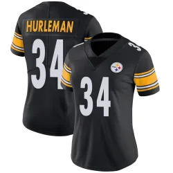 Max Hurleman Pittsburgh Steelers Limited Women's Team Color Vapor Untouchable Jersey (Black)