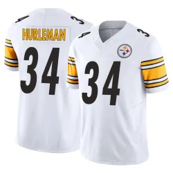 Max Hurleman Pittsburgh Steelers Limited Youth Vapor F.U.S.E. Jersey (White)