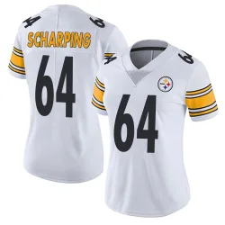 Max Scharping Pittsburgh Steelers Limited Women's Vapor Untouchable Jersey (White)