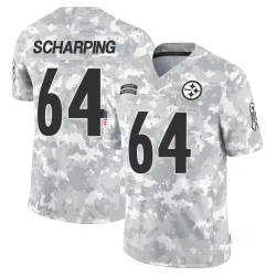 Max Scharping Pittsburgh Steelers Limited Youth 2024 Salute to Service Jersey (Arctic Camo)