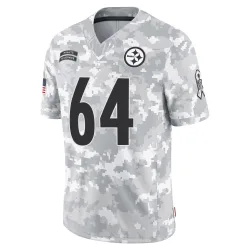 Max Scharping Pittsburgh Steelers Limited Youth 2024 Salute to Service Jersey (Arctic Camo)