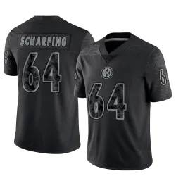 Max Scharping Pittsburgh Steelers Limited Youth Reflective Jersey (Black)