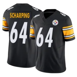 Max Scharping Pittsburgh Steelers Limited Youth Vapor F.U.S.E. Jersey (Black)