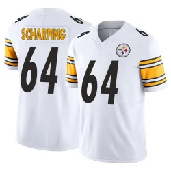 Max Scharping Pittsburgh Steelers Limited Youth Vapor F.U.S.E. Jersey (White)