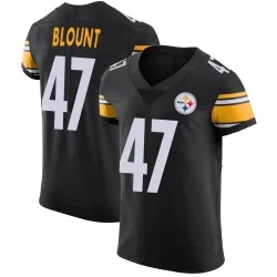 Mel Blount Pittsburgh Steelers Elite Men's Team Color Vapor Untouchable Jersey (Black)