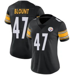 Mel Blount Pittsburgh Steelers Limited Women's Team Color Vapor Untouchable Jersey (Black)