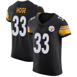 Merril Hoge Pittsburgh Steelers Elite Men's Team Color Vapor Untouchable Jersey (Black)