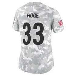 Merril Hoge Pittsburgh Steelers Limited Women's 2024 Salute to Service Jersey (Arctic Camo)