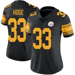 Merril Hoge Pittsburgh Steelers Limited Women's Color Rush Jersey (Black)