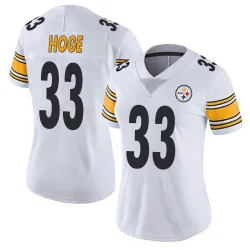 Merril Hoge Pittsburgh Steelers Limited Women's Vapor Untouchable Jersey (White)