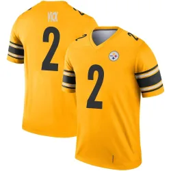 Mike Vick Pittsburgh Steelers Legend Youth Inverted Jersey (Gold)