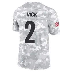 Mike Vick Pittsburgh Steelers Limited Youth 2024 Salute to Service Jersey (Arctic Camo)