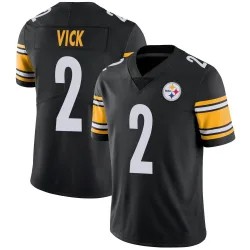 Mike Vick Pittsburgh Steelers Limited Youth Team Color Vapor Untouchable Jersey (Black)
