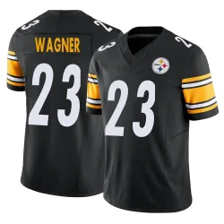 Mike Wagner Pittsburgh Steelers Limited Men's Vapor F.U.S.E. Jersey (Black)