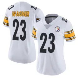 Mike Wagner Pittsburgh Steelers Limited Women's Vapor Untouchable Jersey (White)